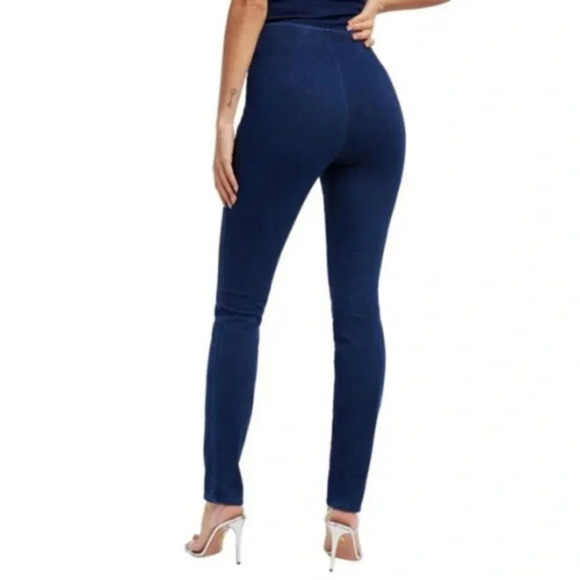 Good American Womens Size 4 US XL Pull On Soft Sculpt Denim Jeans - Picture 2 of 15